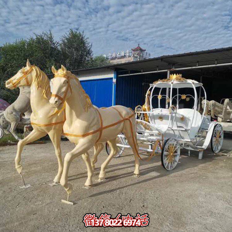 玻璃鋼仿真動物馬車，讓您的公園和游樂場更具吸引力