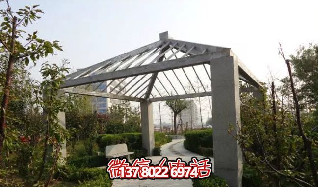 花崗巖石雕涼亭，點(diǎn)綴精彩的戶外空間