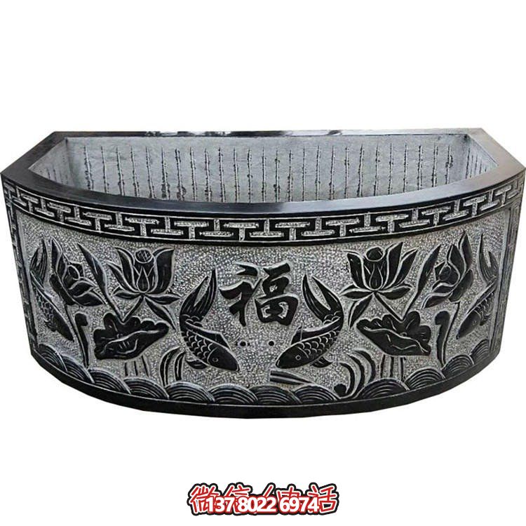 藝術(shù)精美的石雕擺件，點綴美麗庭院
