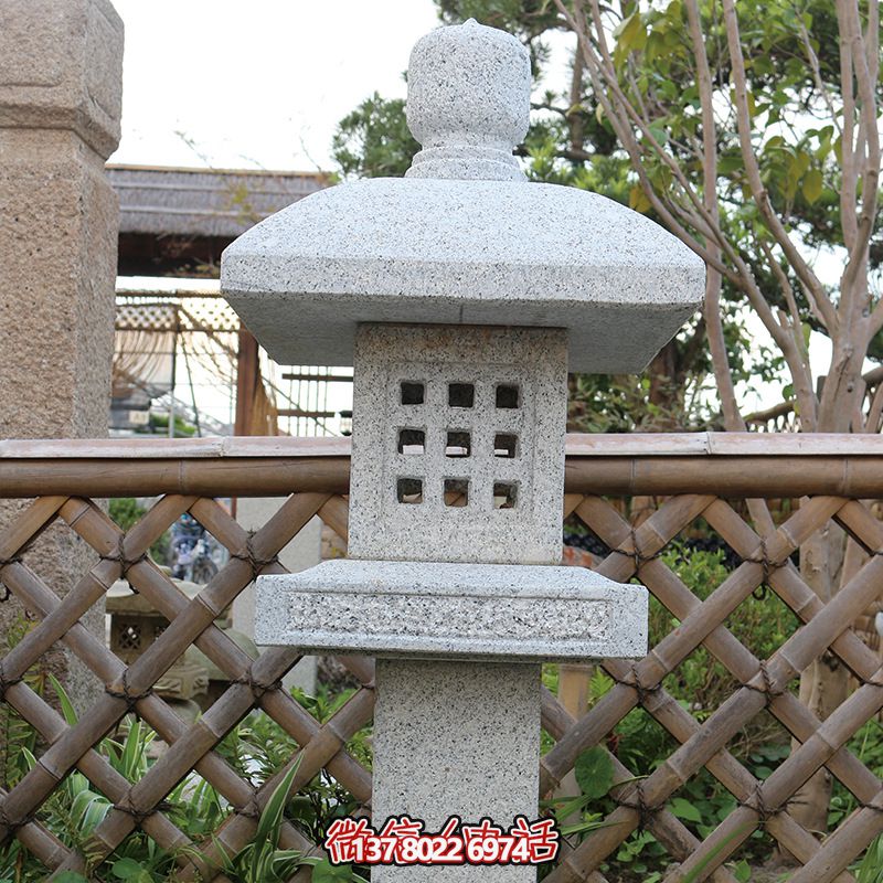 太陽能仿古青石石頭燈，為中式別墅、酒店戶外裝飾