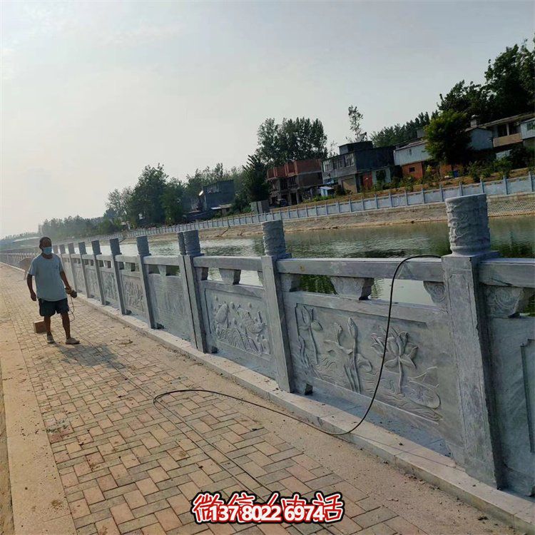 唯美的大理石欄桿雕塑，為園林景觀增添絕美風(fēng)采