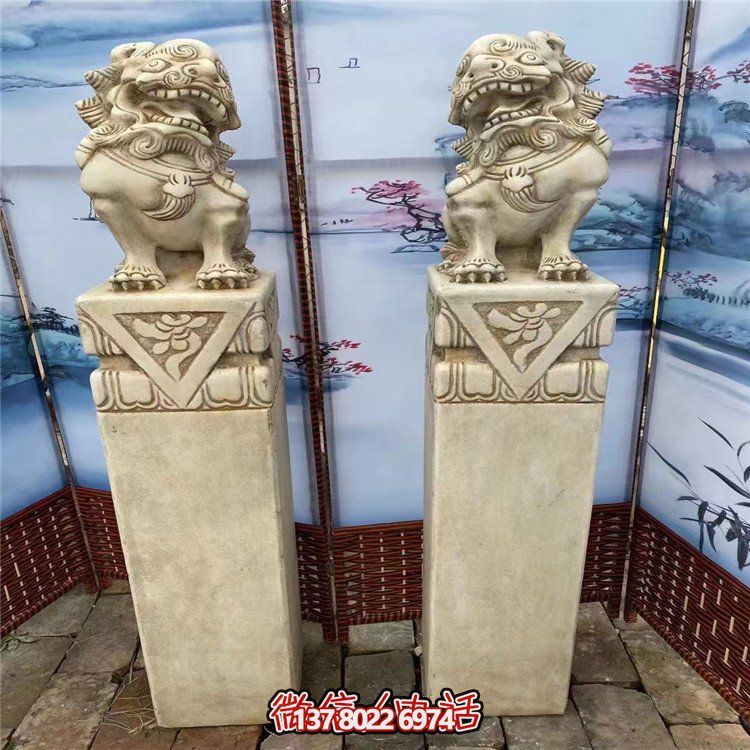 精美石雕擺件，裝點(diǎn)家中庭院