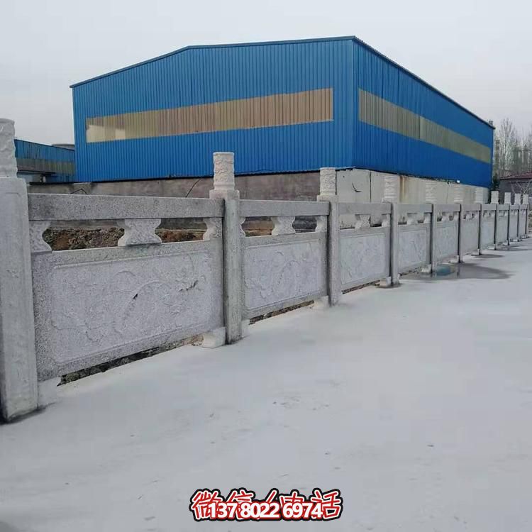 大理石護欄雕塑，為您的戶外河道增添美觀