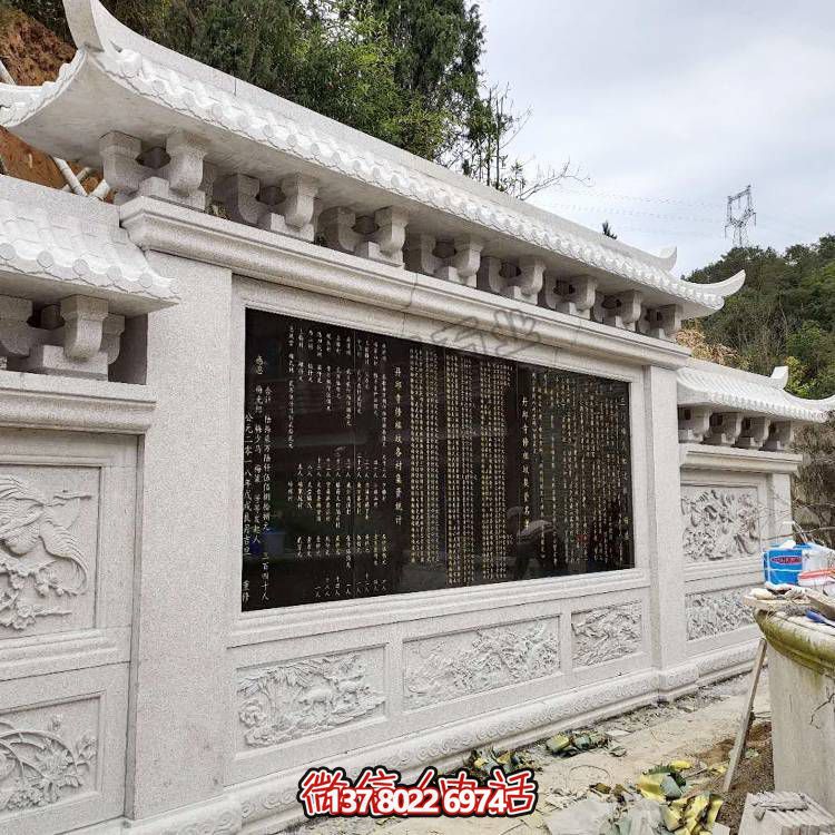 綿延千里，浮雕影壁雕塑點(diǎn)綴庭院廣場