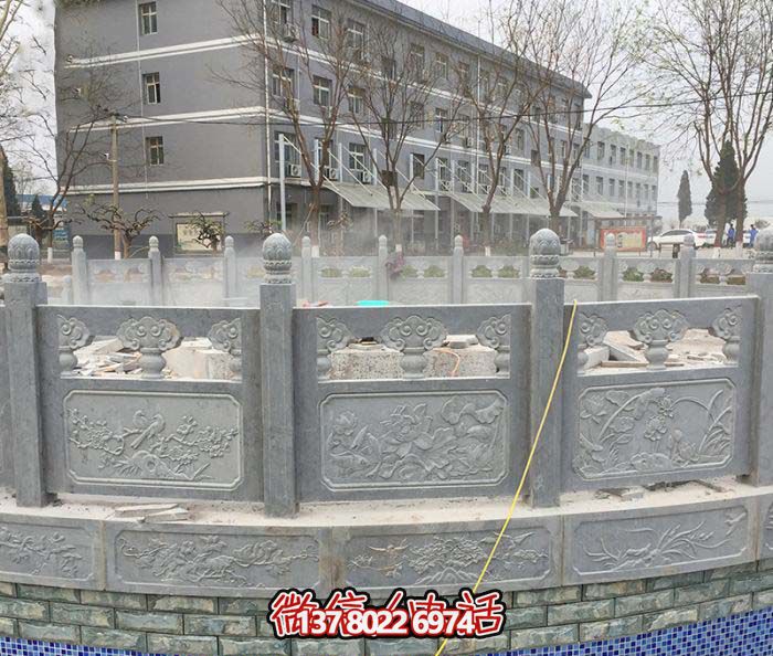 精美青石圍欄景觀噴泉，讓你的小區(qū)更加美麗