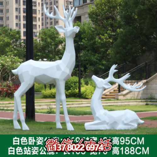 玻璃鋼雕塑裝置，點(diǎn)綴小區(qū)園林景觀