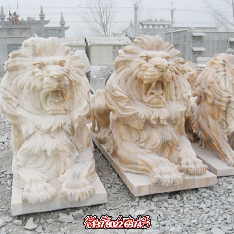 仿真獅子雕塑，為公園、動(dòng)物園帶來(lái)活力