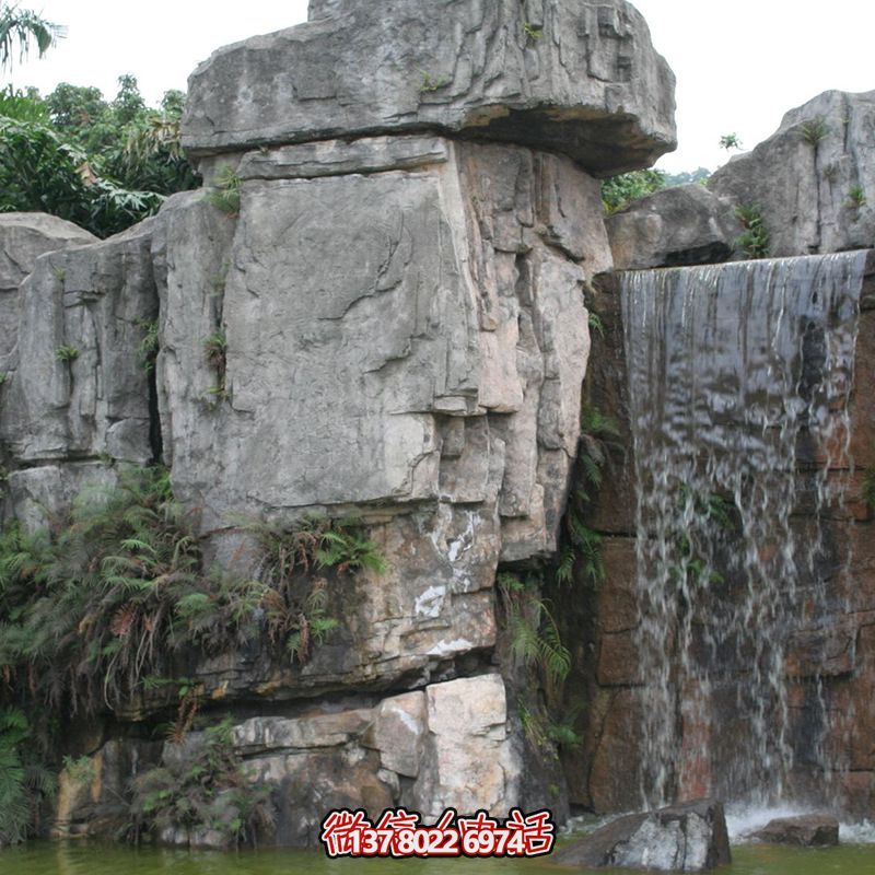 百花爭艷，景致美妙——游覽石假山景觀