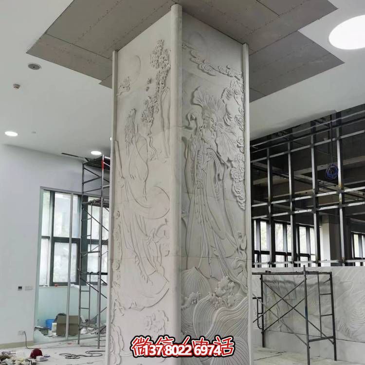 多彩藝術(shù)——精美石雕、浮雕、大理石、大理、背景、墻、人物、壁畫、影壁、雕塑