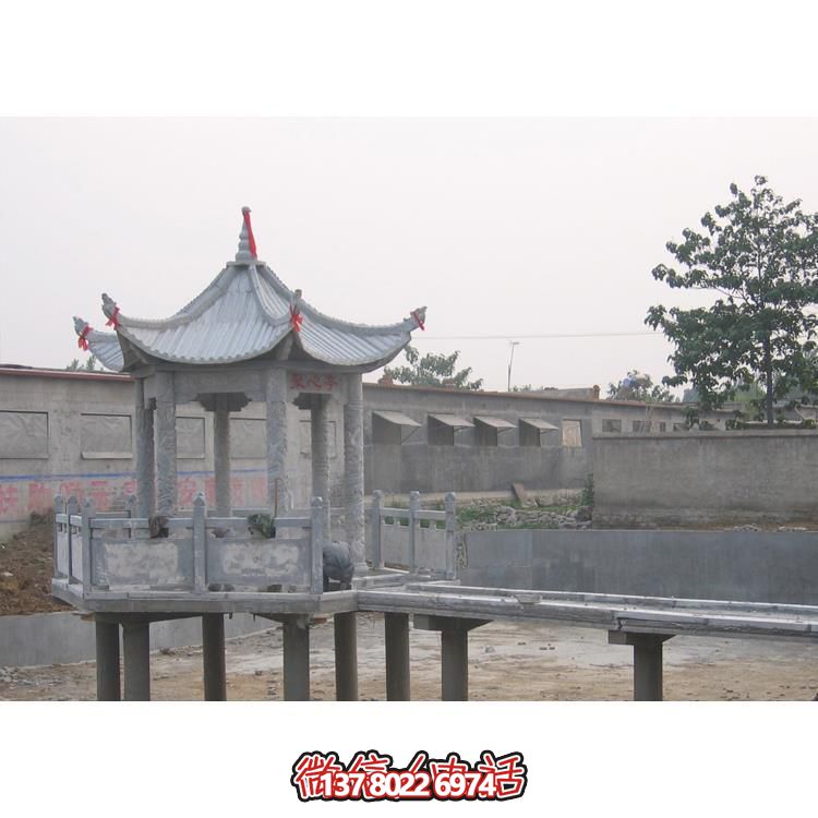 大理石景觀雕塑涼亭，滿足室外休閑需求
