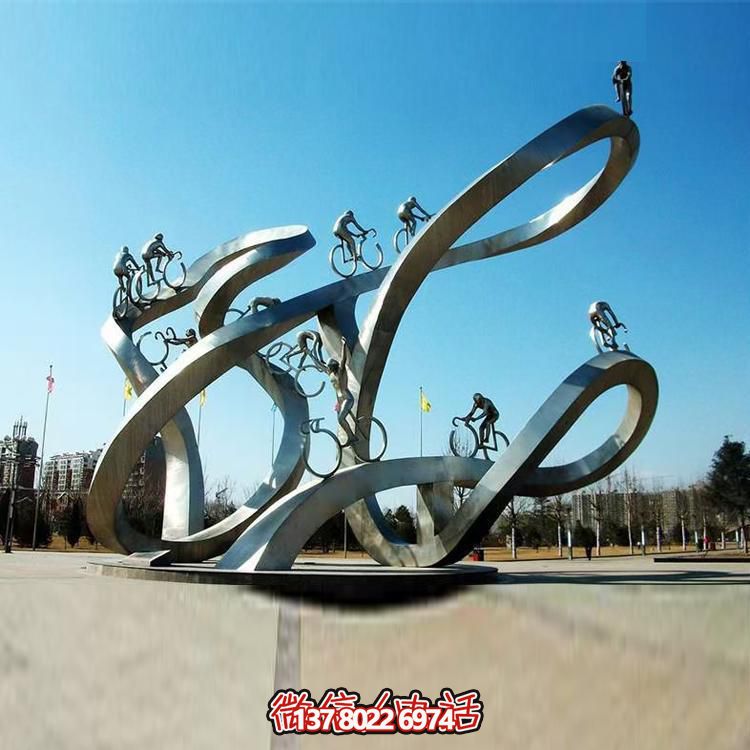 不銹鋼大型創(chuàng)意標(biāo)志性園林景觀(guān)建筑物