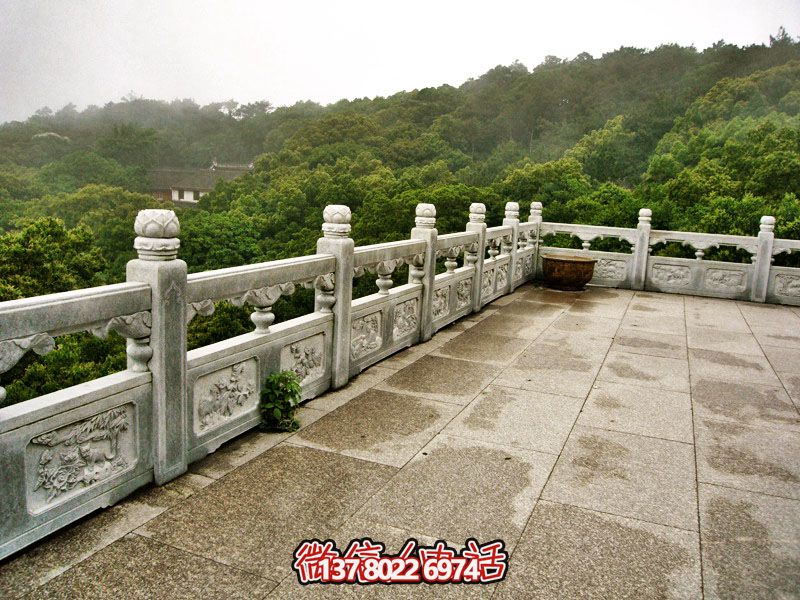 穿越古典，現(xiàn)代與古老相結(jié)合大理宮殿陽臺(tái)戶外石欄桿之旅