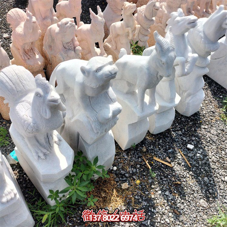 十二生肖小石雕擺件，帶來(lái)更多的吉祥與幸運(yùn)