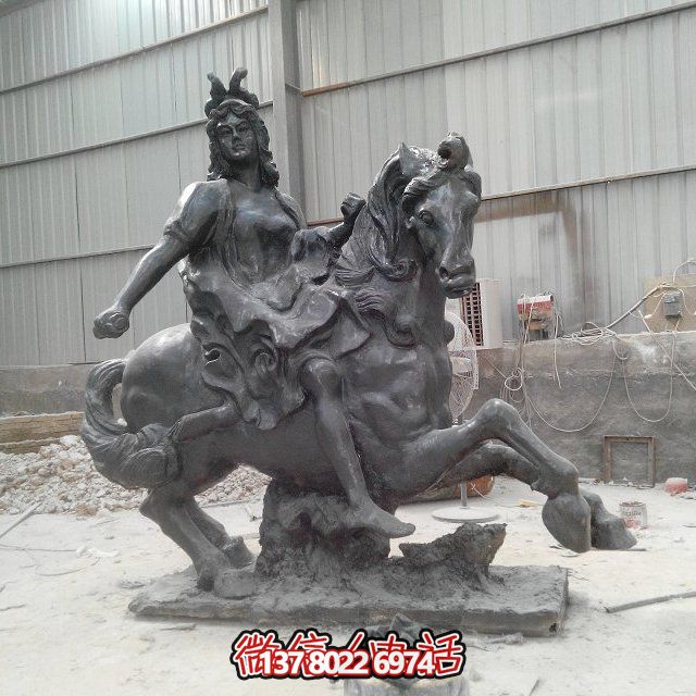西方風格玻璃鋼雕塑，打造精美景觀