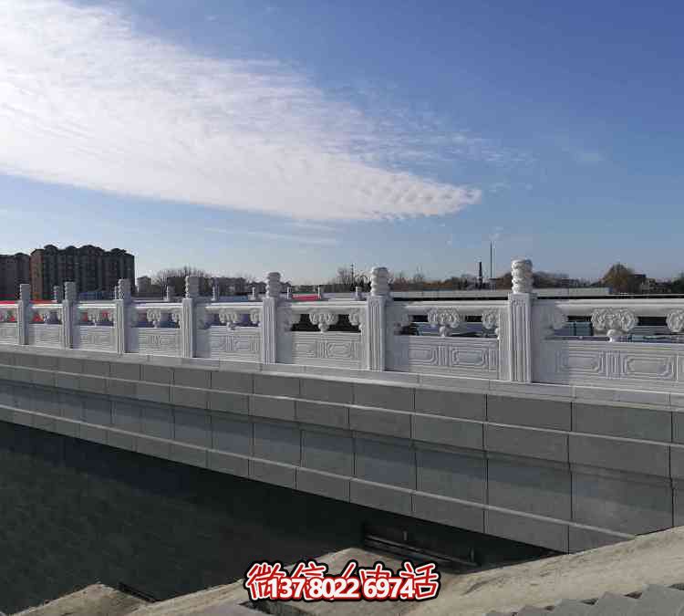 精美石雕橋欄桿，藝術(shù)美學(xué)完美結(jié)合