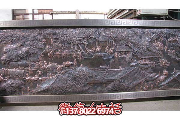 清明上河圖浮雕，欣賞千年藝術(shù)精髓