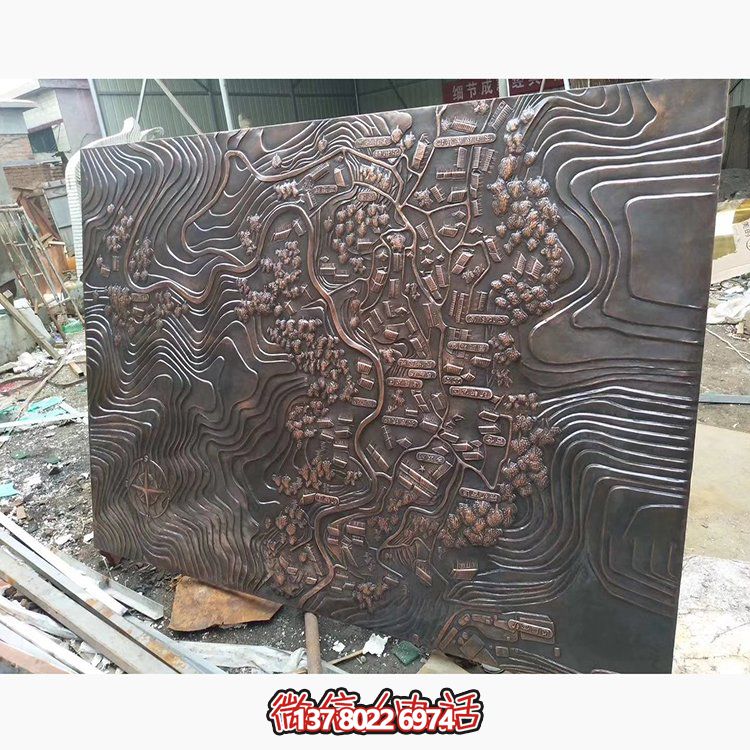 精致雅致的園林景觀浮雕、壁畫及雕塑裝置的完美結(jié)合