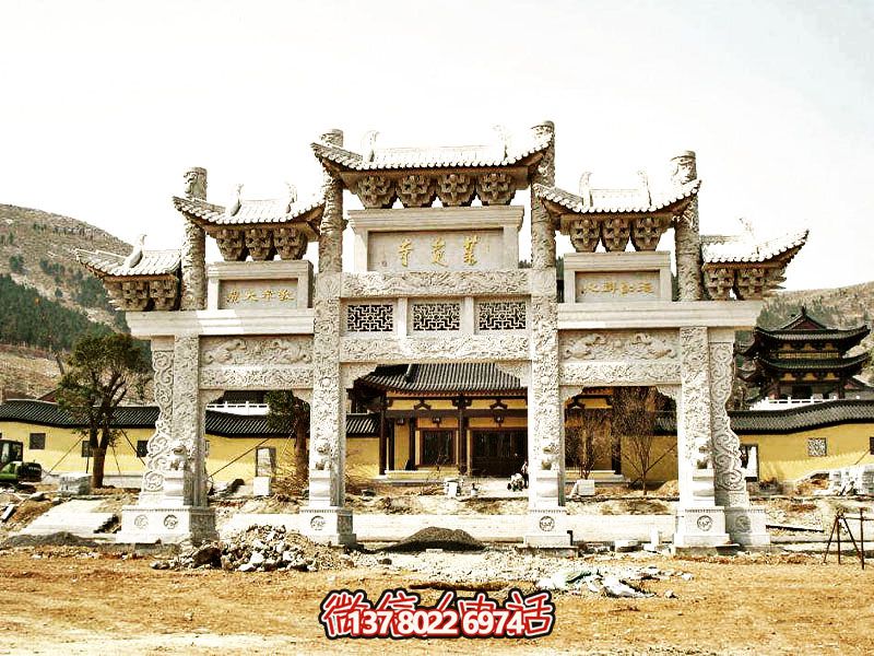 仿古斗拱牌坊，裝點(diǎn)您的景區(qū)、寺院門前
